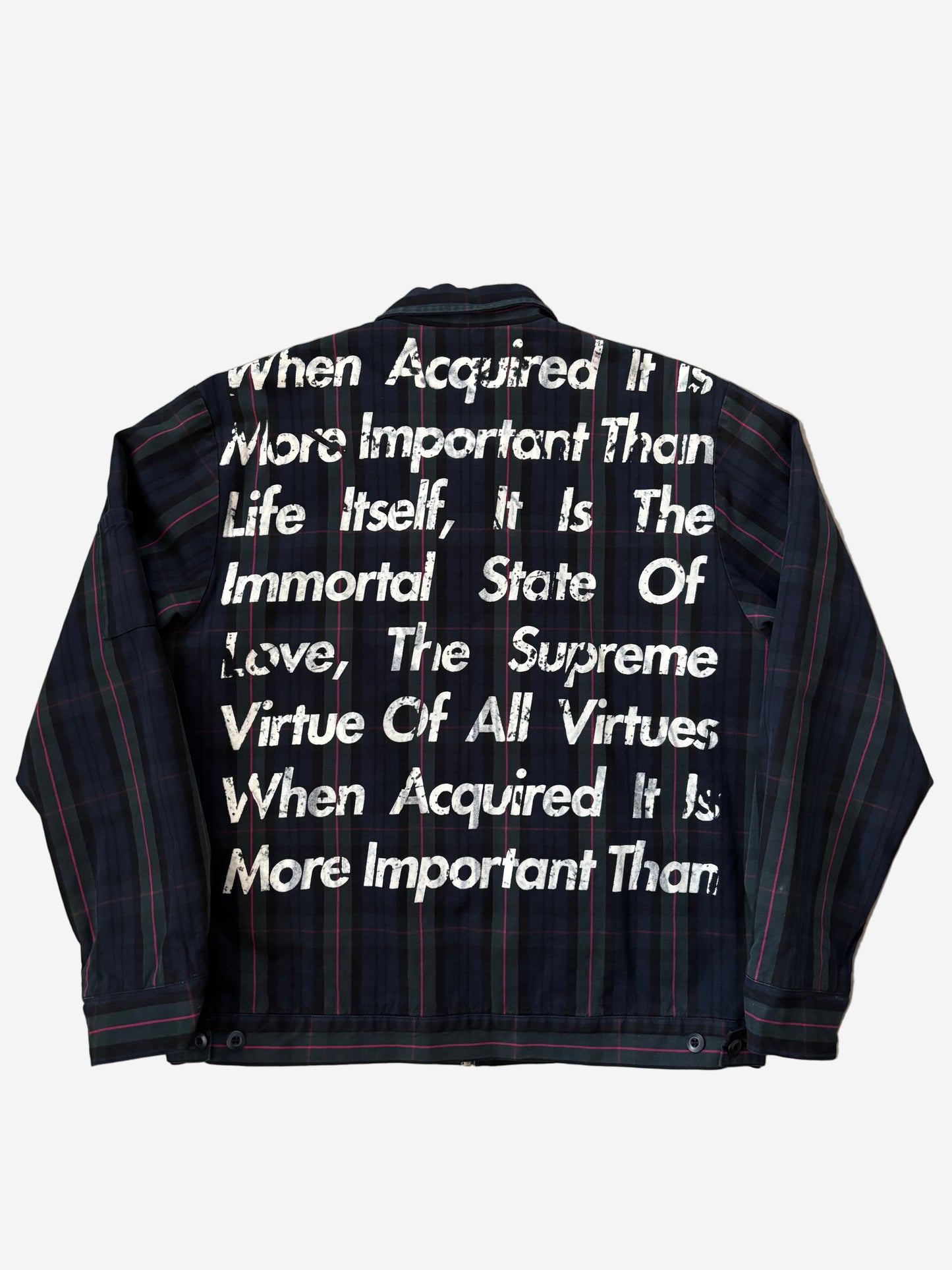 Supreme x JUNYA WATANABE CDG MAN Printed Work Jacket (Str. L)