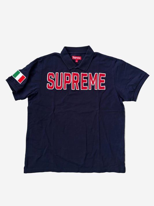 Supreme Twill Appliqué Polo (Str. L)