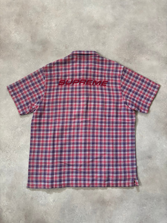 Supreme Plaid Short-Sleeve Shirt (Str. M)