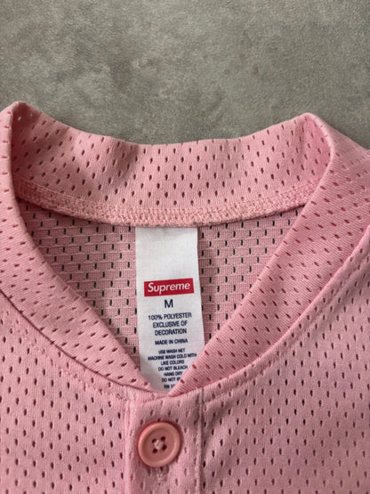 Supreme S Logo Baseball Henley (Str. M)