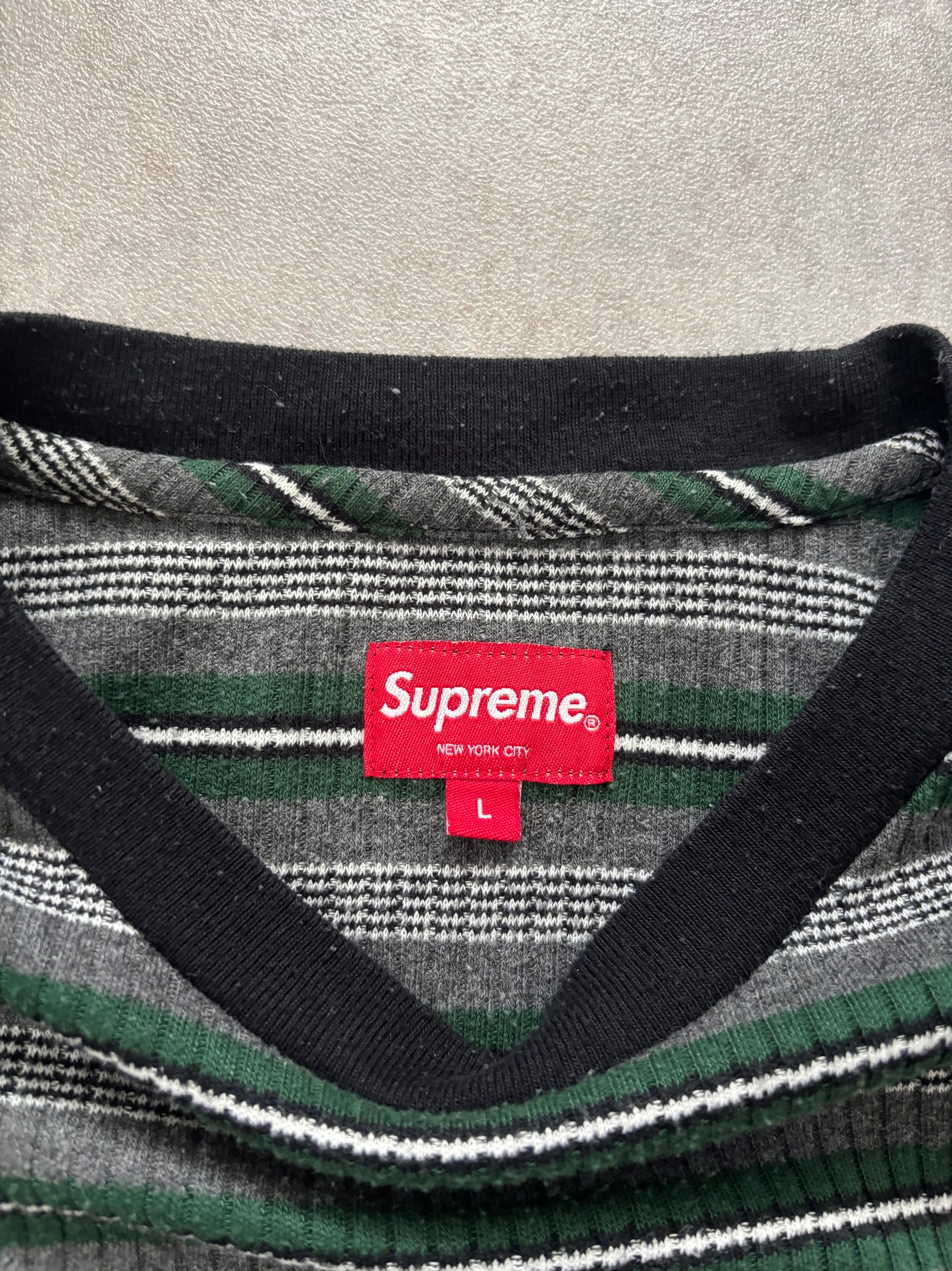 Supreme Striped Longsleeve (Str. L)