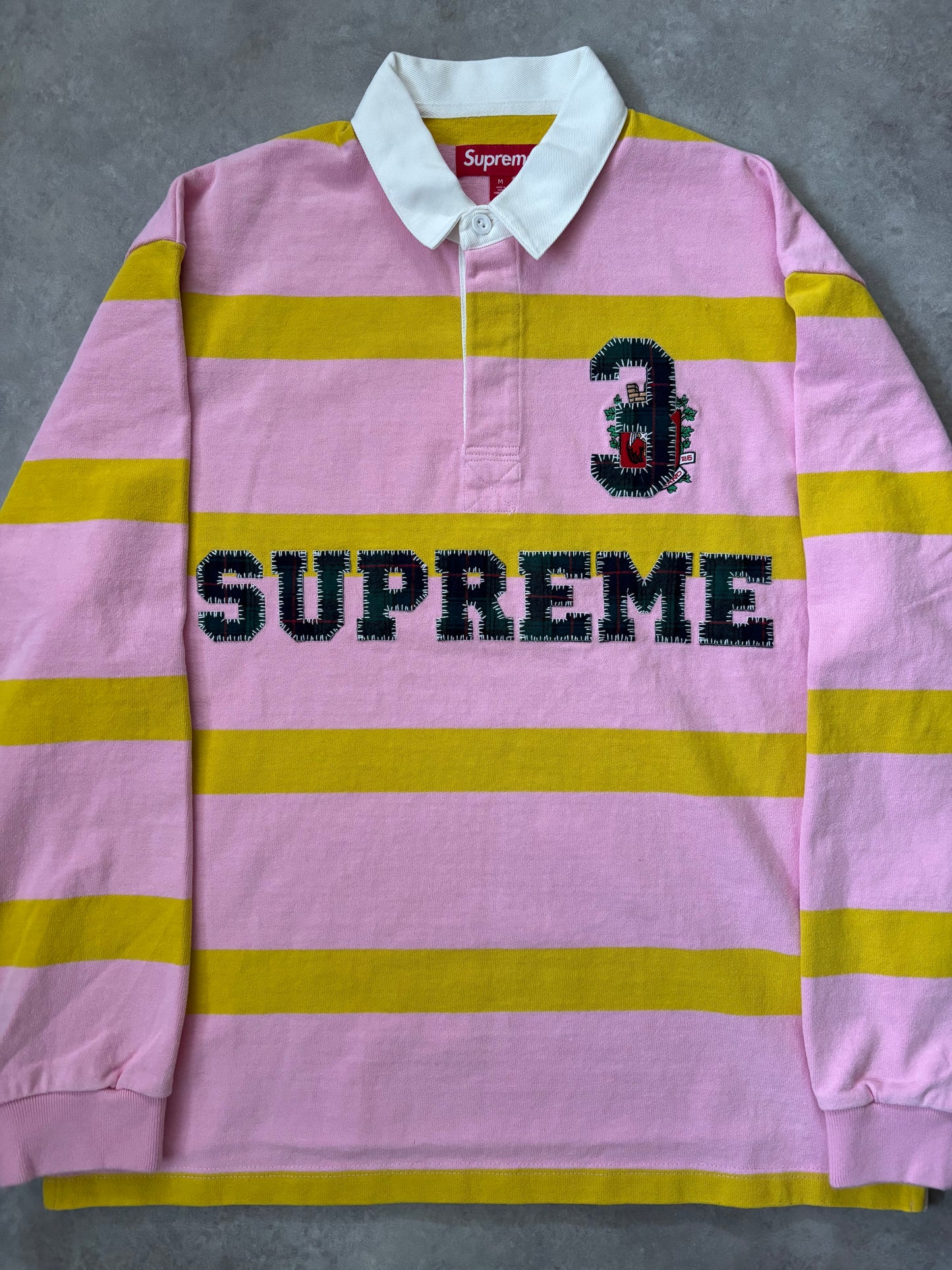 Supreme Stripe Rugby Polo (Str. M)