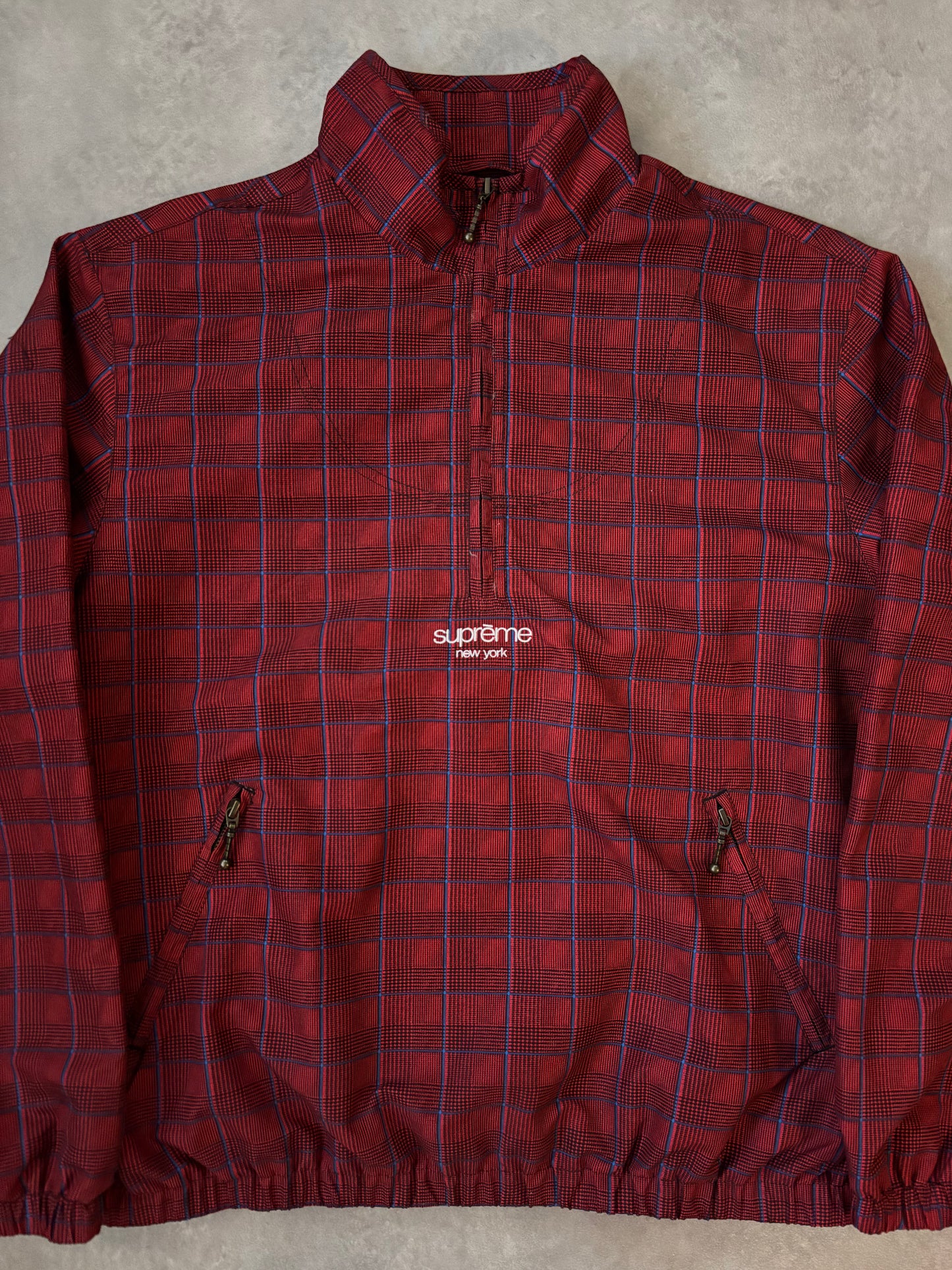 Supreme Track Half Zip Pullover (Str. M)