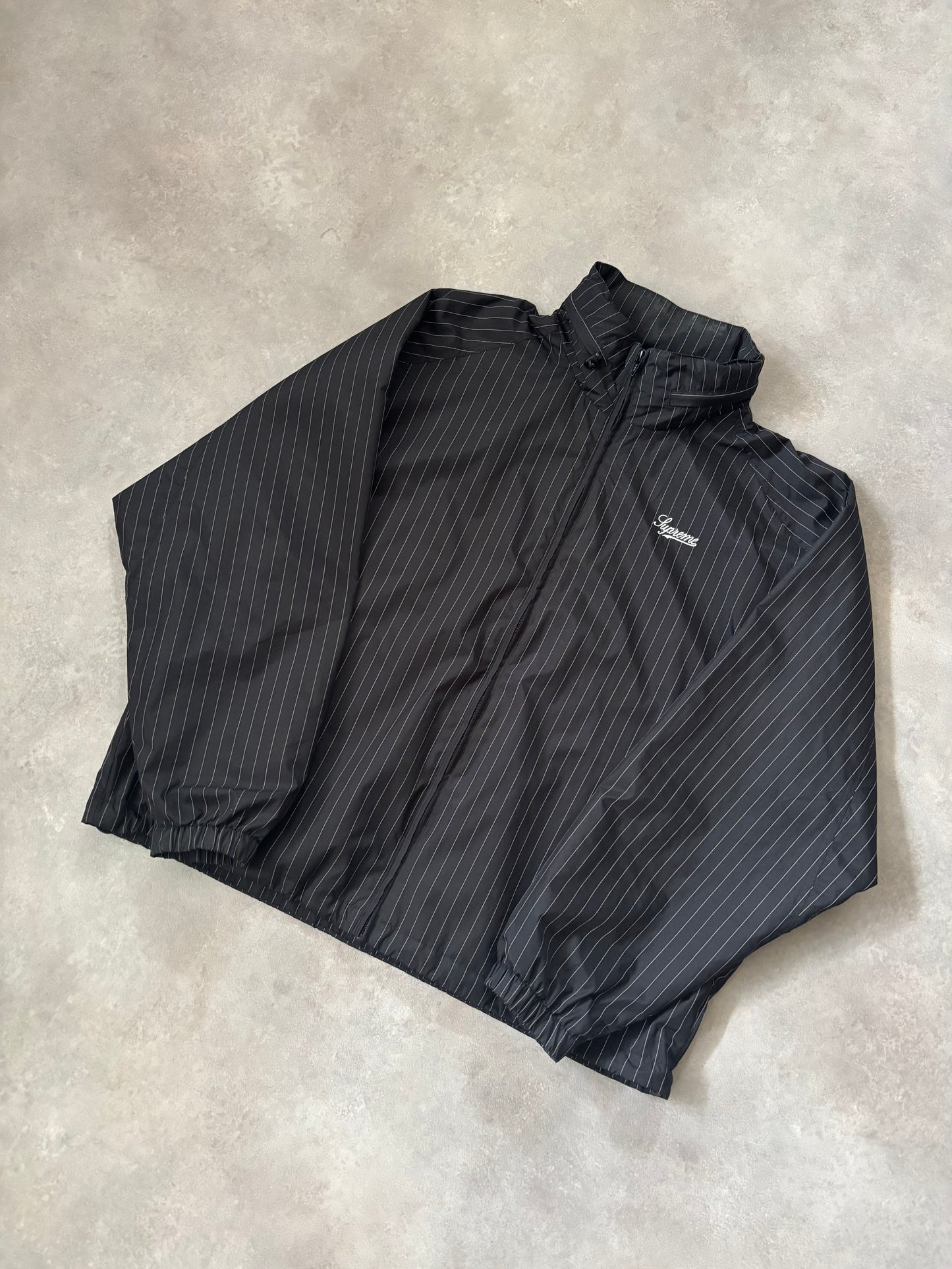 Supreme Reflective Pinstripe Track Jacket (Str. M)