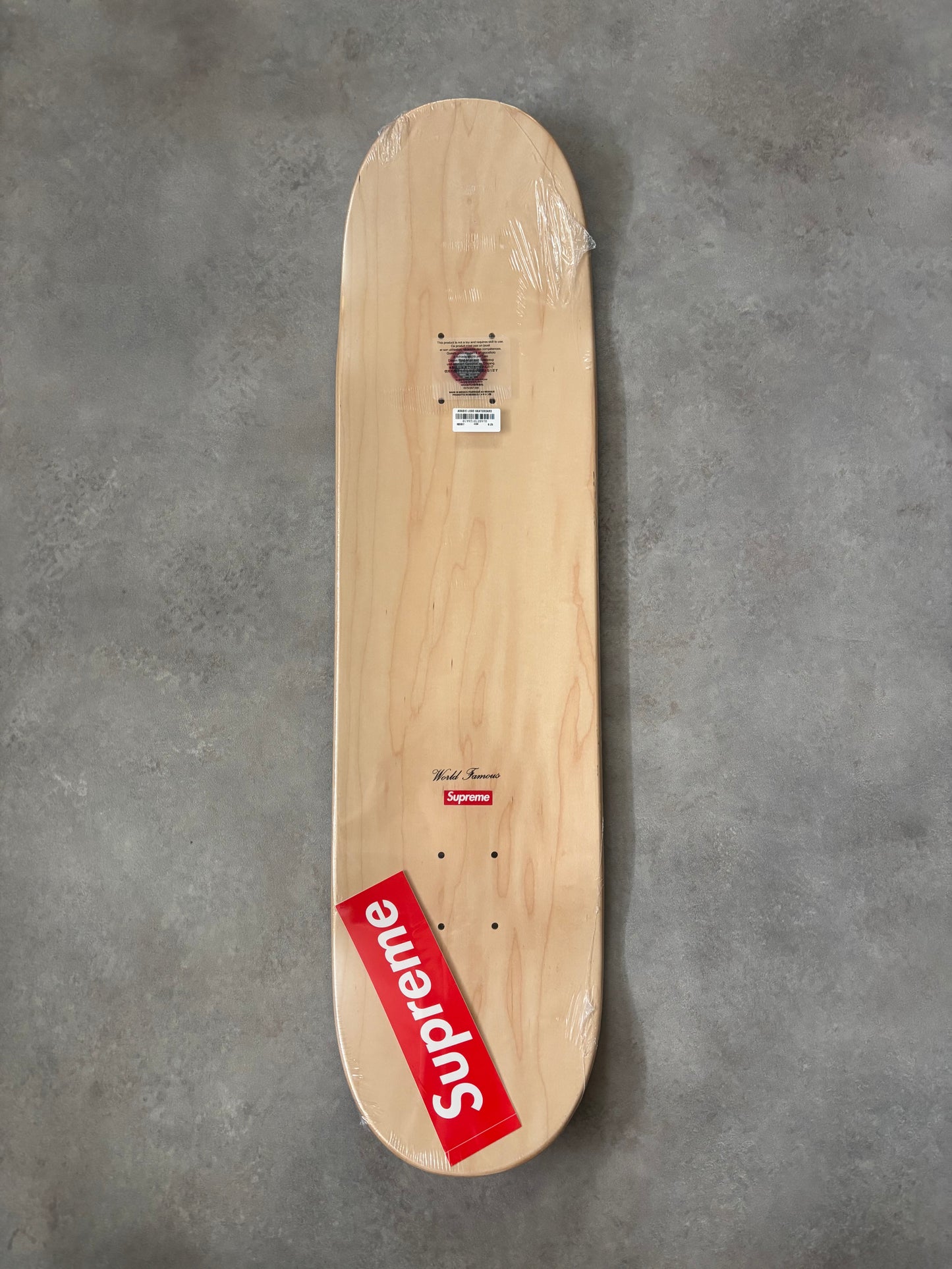 Supreme Arabic Logo Skateboard Deck