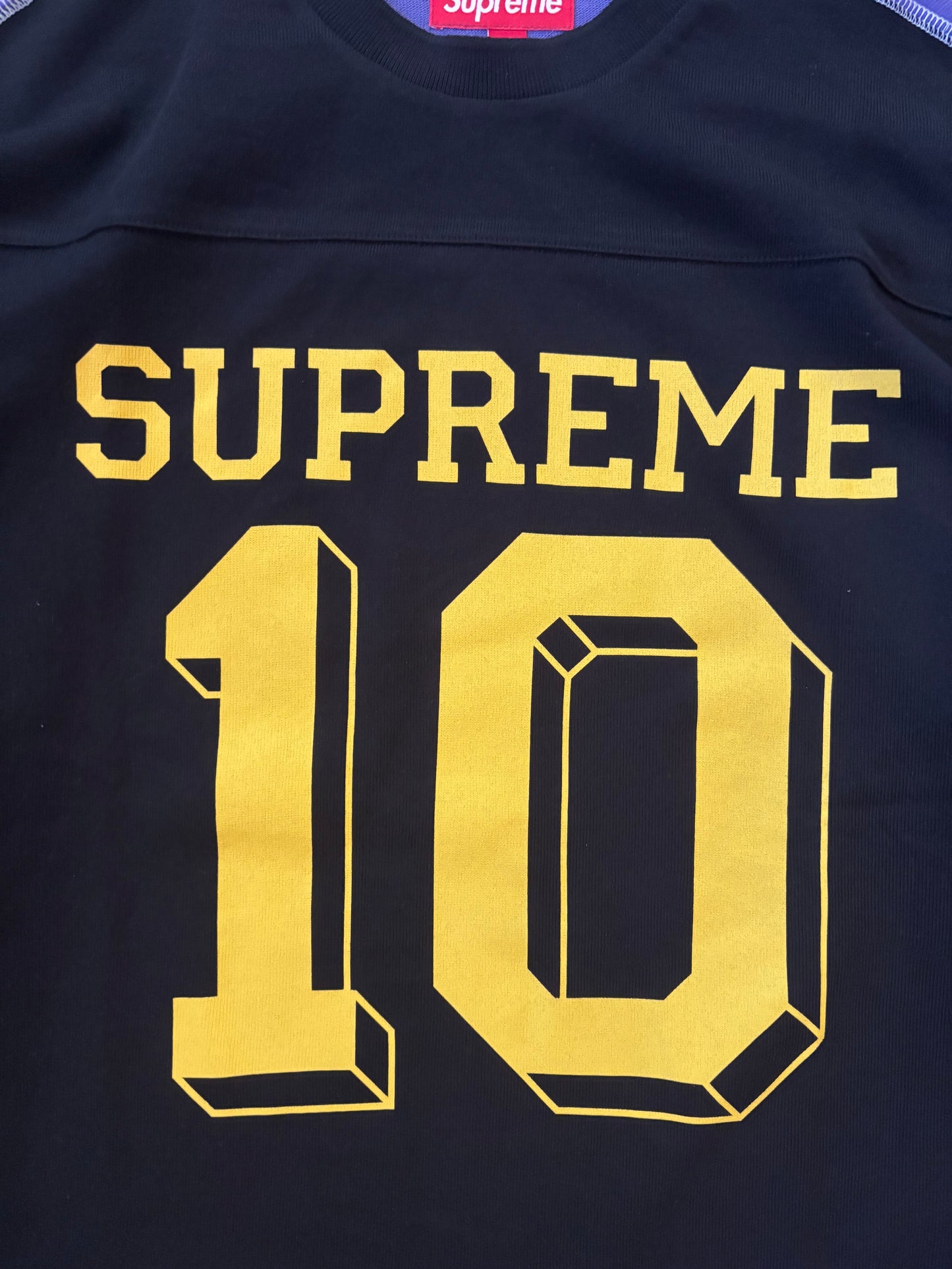 Supreme Split L/S Football Top (Str. L)
