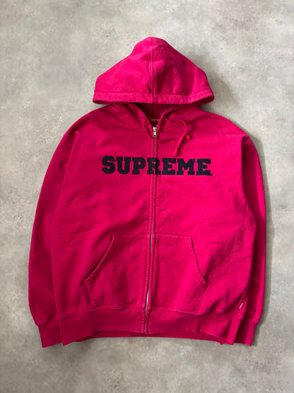 Supreme Collegiate Applique Zip Up Hoodie (Str. M)