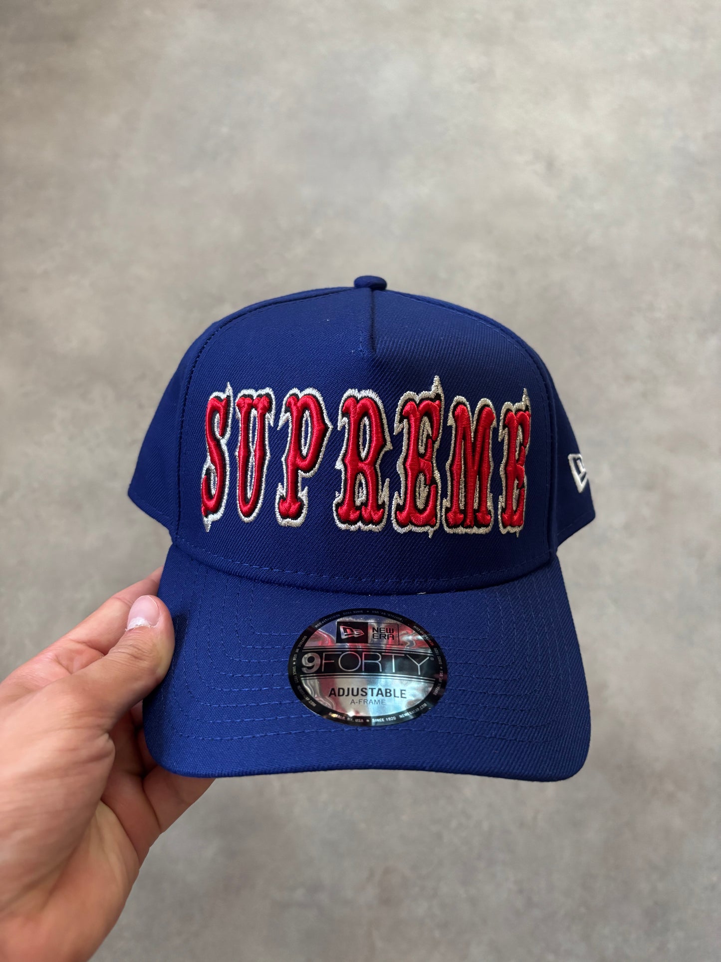 Supreme Gothic New Era Fitted Cap