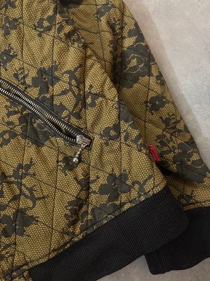 Supreme Quilted Lace Bomber Jacket (Str. L)