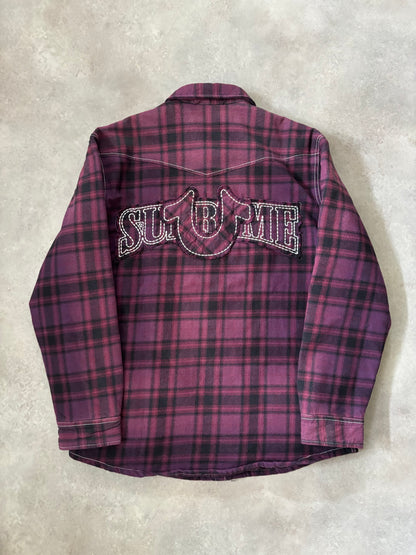 Supreme True Religion Quilted Lined Plaid Flannel (Str. M)