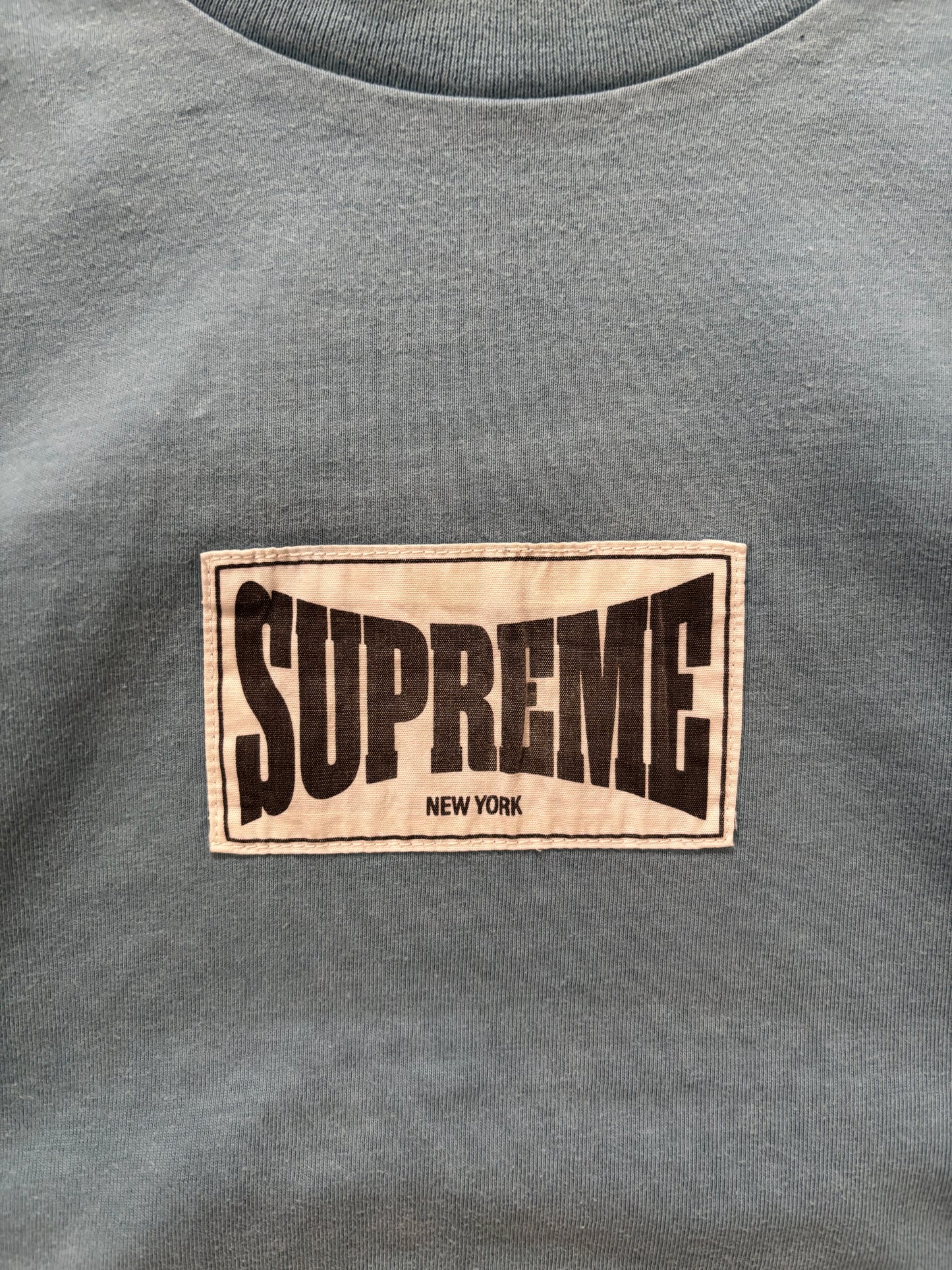 Supreme Woven Label L/S Top (Str. M)