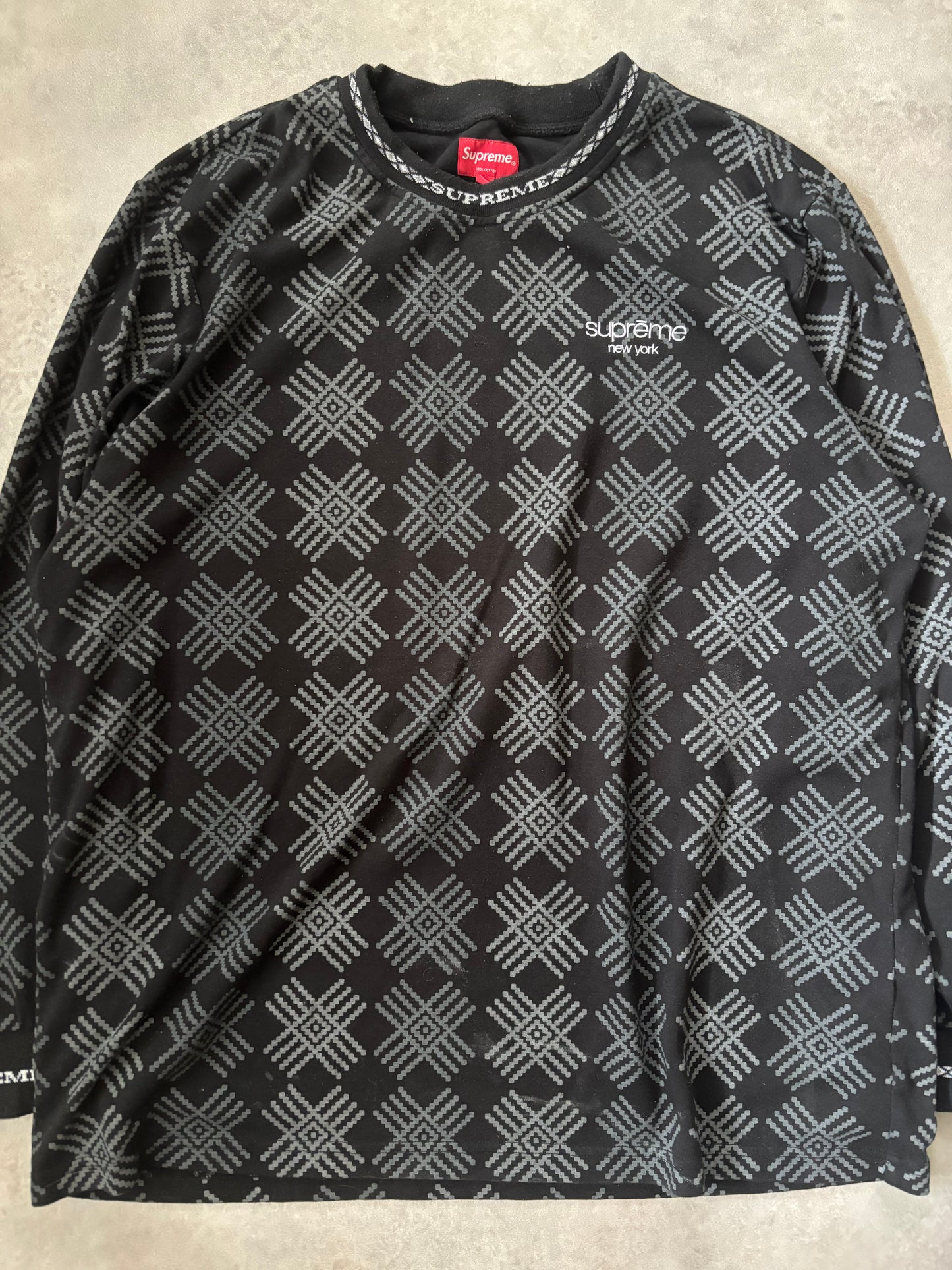 Supreme Motif L/S Top (Str. L)