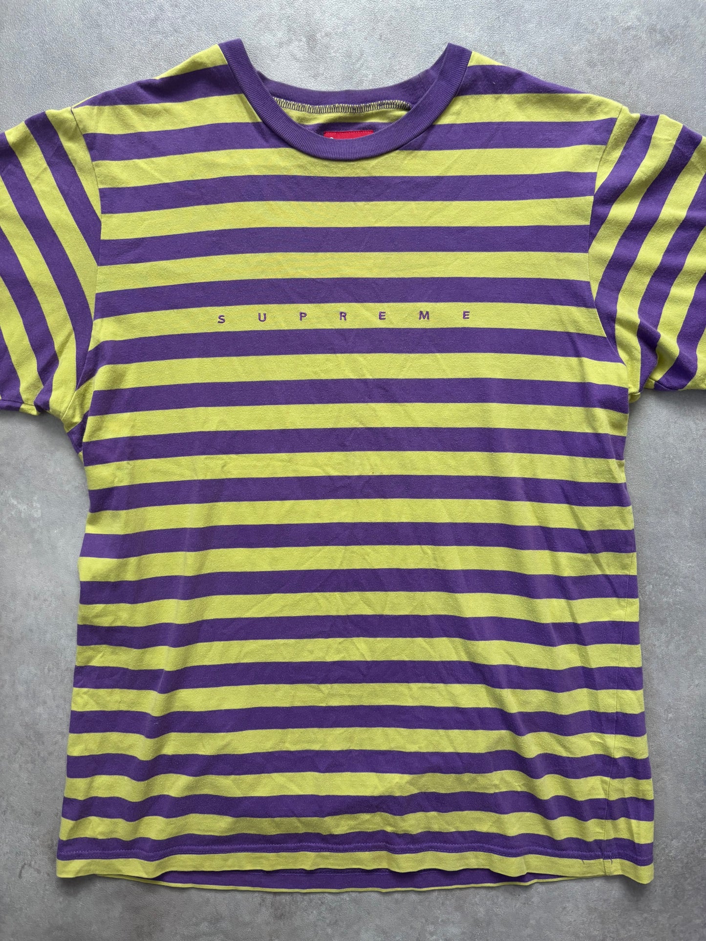 Supreme Striped Tee (Str. M)