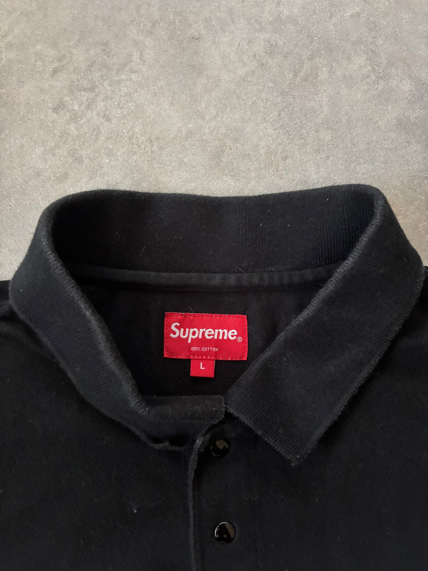 Supreme Corner Arc L/S Polo (Str. L)