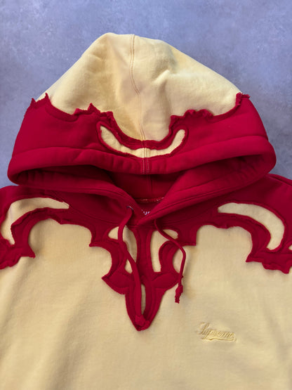 Supreme Western Cut Out Hooded Sweatshirt (Str. L)