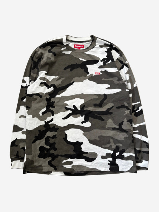 Supreme Small Box L/S Tee (Str. M)