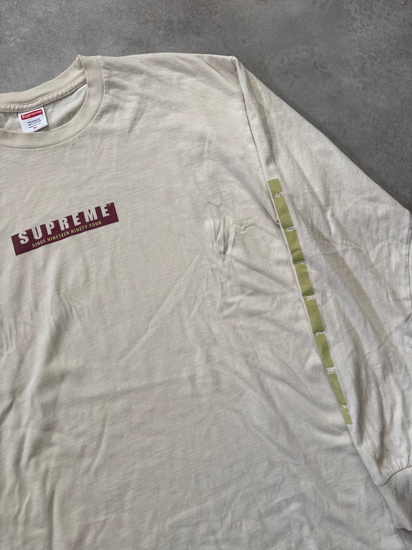 Supreme 1994 L/S Tee (Str. XL)