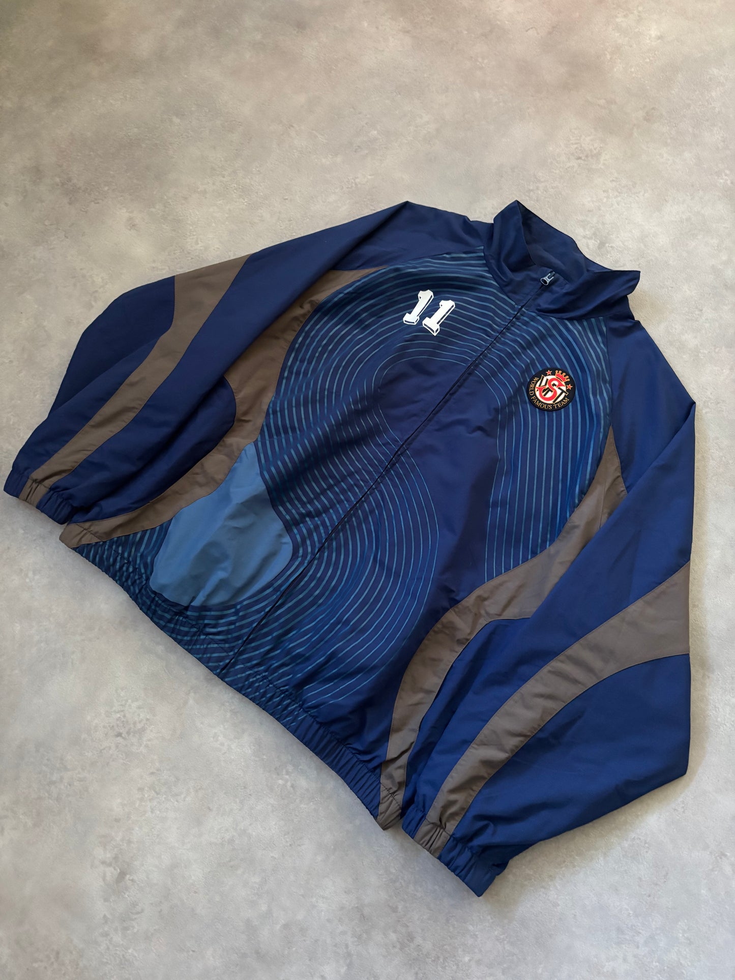 Supreme S Logo Track Jacket (Str. L)