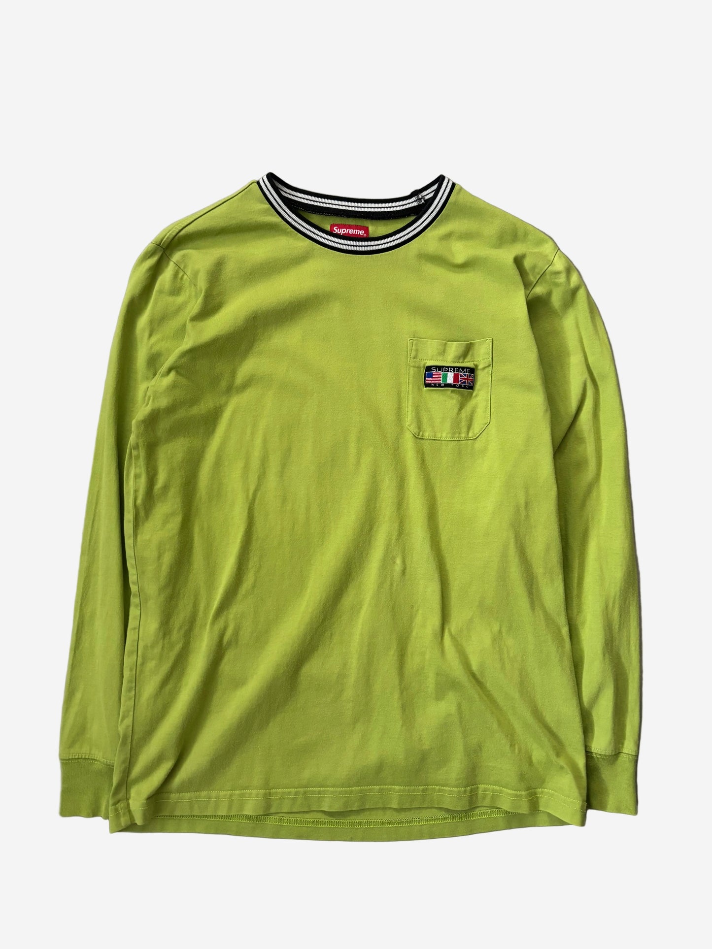 Supreme Flags L/S Pocket Tee (Str. M)