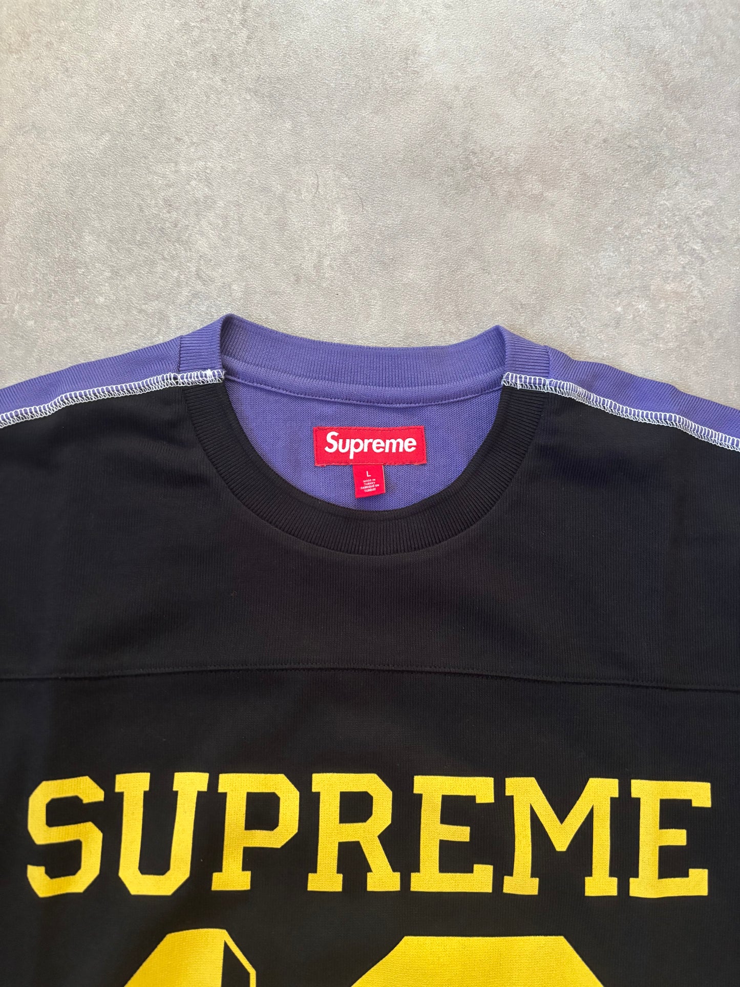Supreme Split L/S Football Top (Str. L)