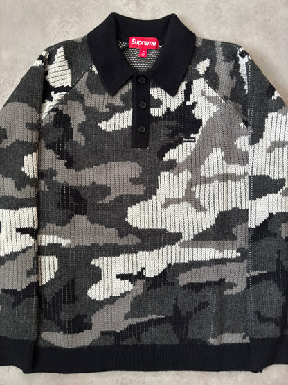 Supreme Small Box Polo Sweater (Str. M)