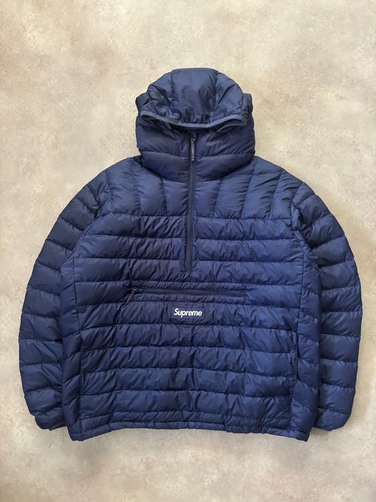 Supreme Micro Down Half Zip Hooded Pullover (Str. L)