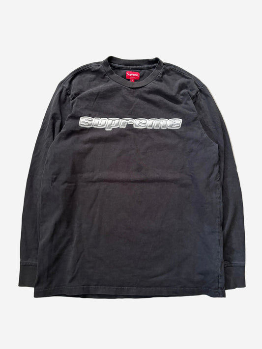 Supreme Chrome Logo L/S Top (Str. M)