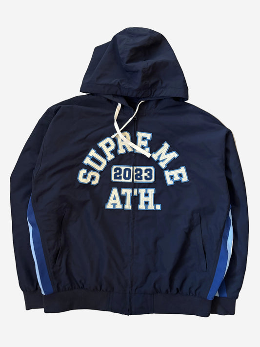 Supreme Appliqué Hooded Track Jacket (Str. M)