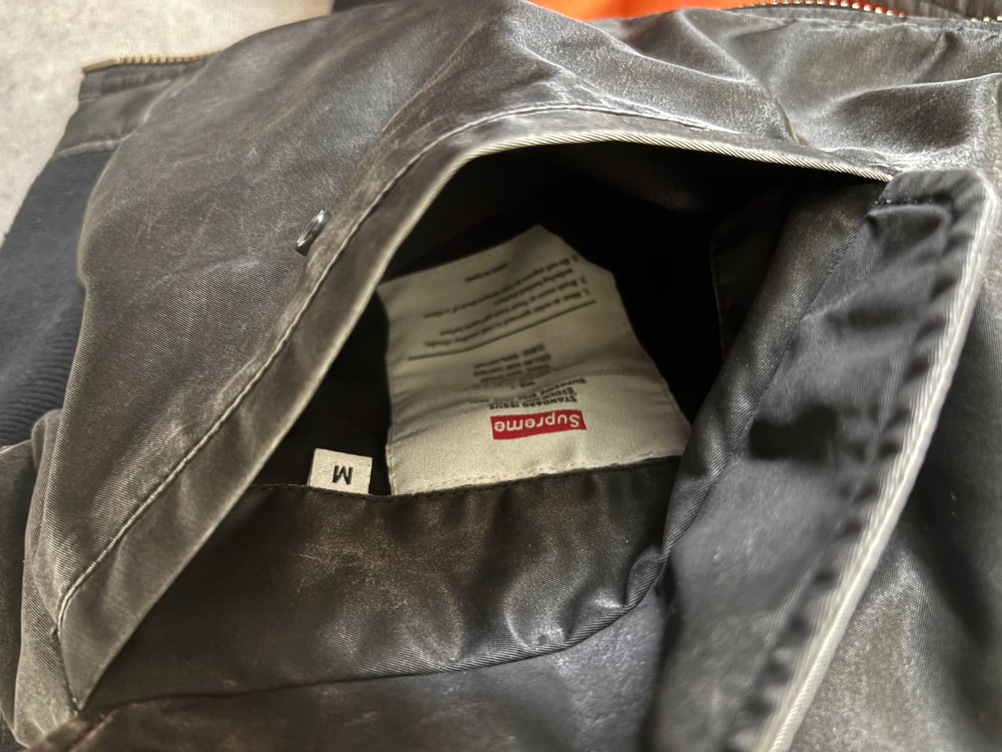 Supreme Denim Sleeve MA-1 (Str. M)