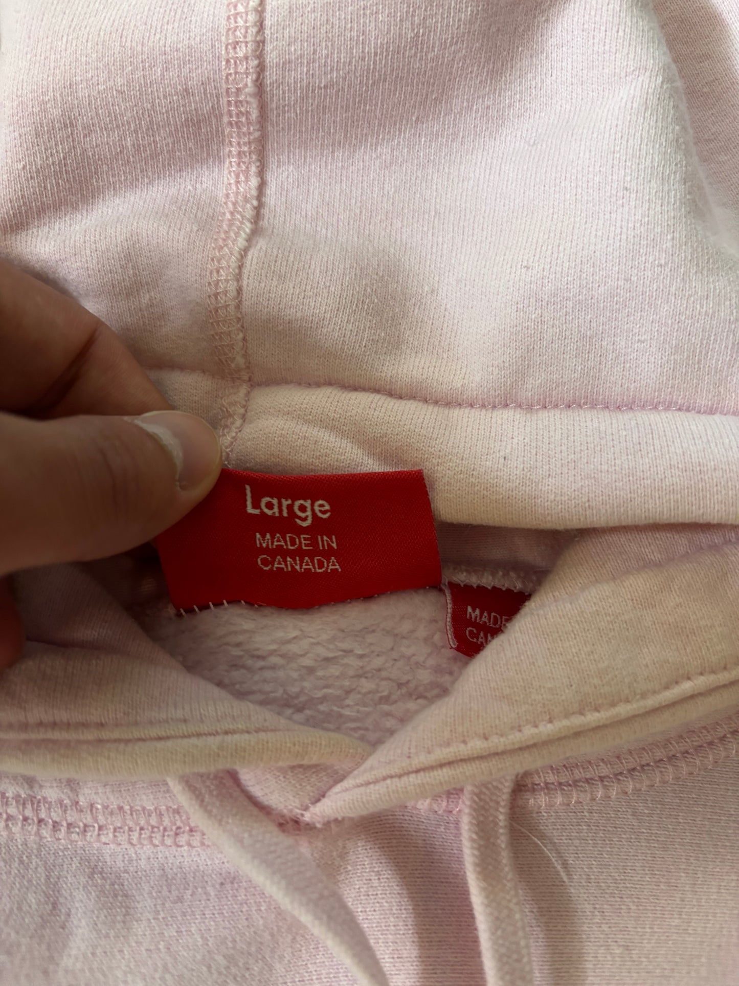 Supreme Embossed Logo Hoodie (Str. L)