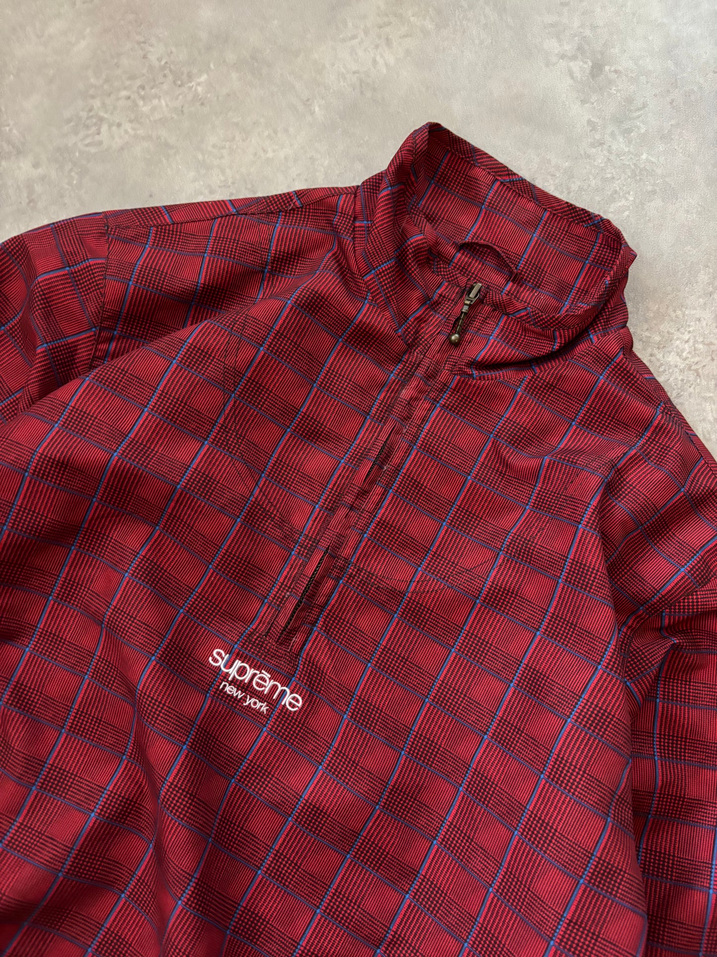 Supreme Track Half Zip Pullover (Str. M)