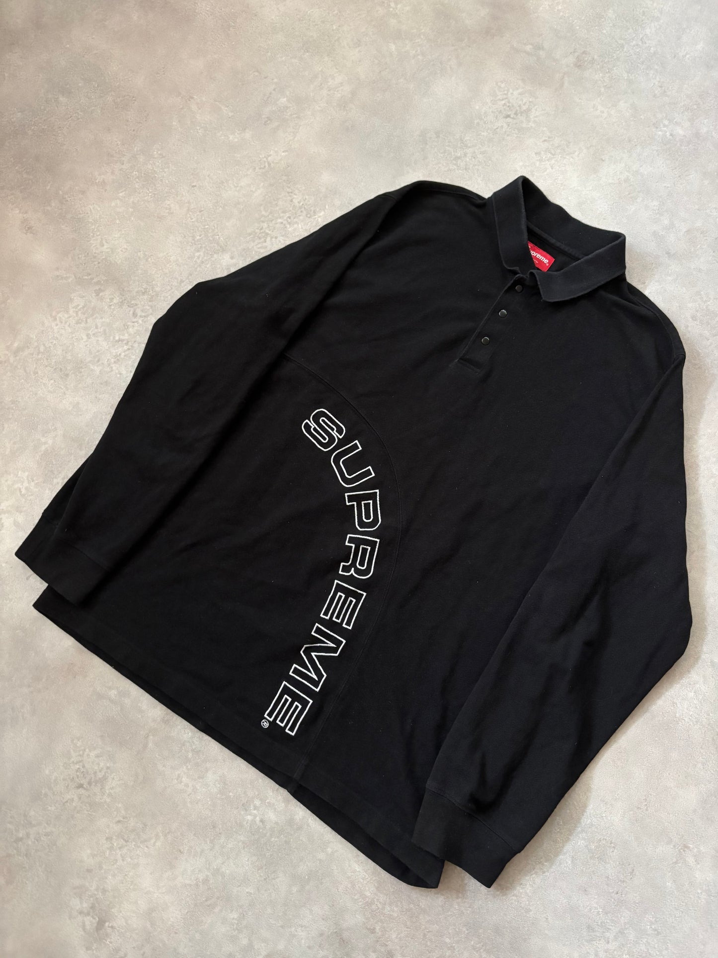 Supreme Corner Arc L/S Polo (Str. L)