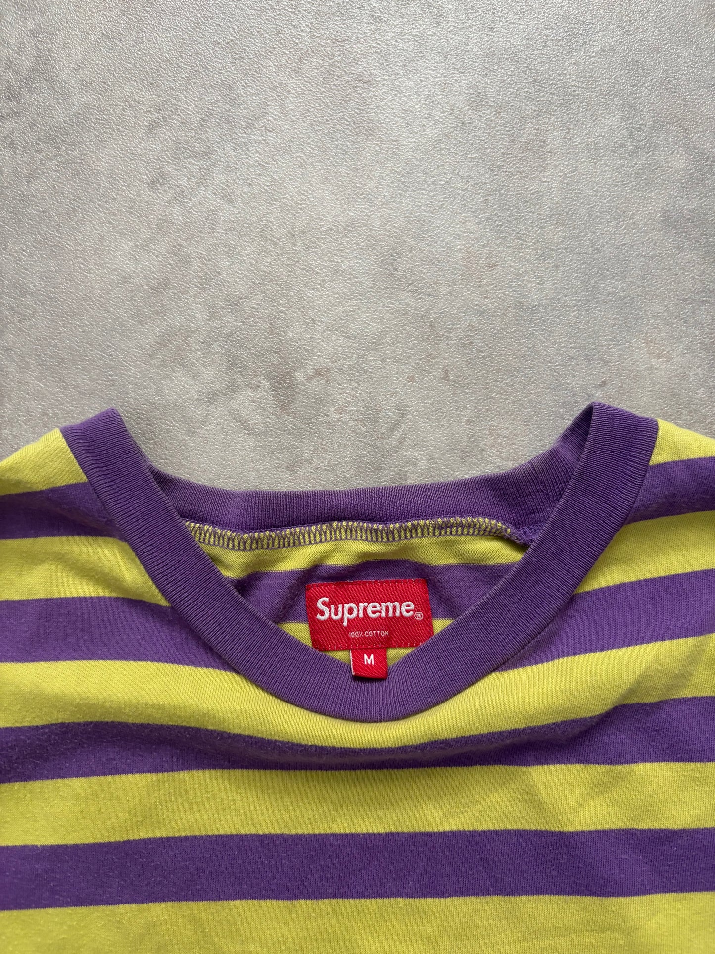 Supreme Striped Tee (Str. M)