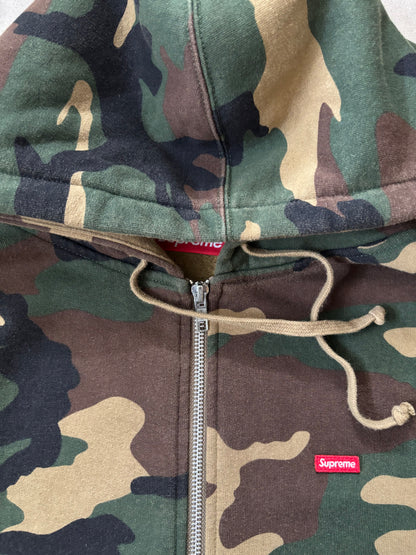 Supreme Small Box Zip Up Hooded Sweatshirt (Str. M)