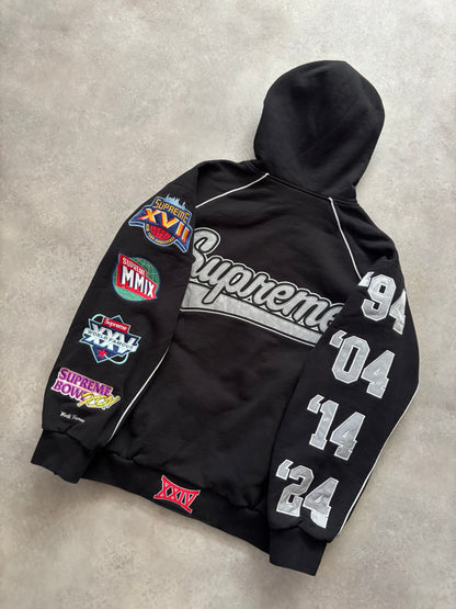 Supreme Playoffs Zip Up Hooded Sweatshirt (Str. S)