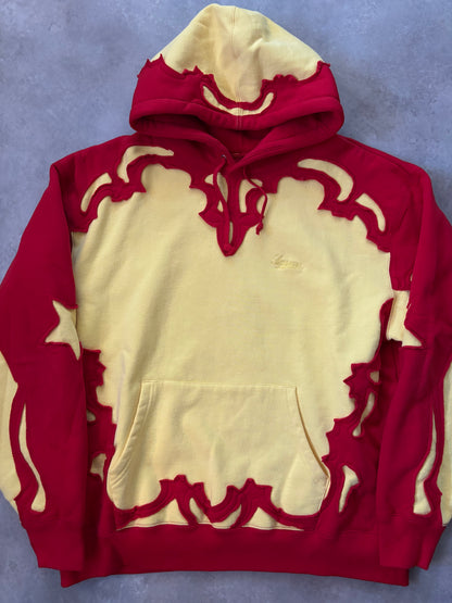 Supreme Western Cut Out Hooded Sweatshirt (Str. L)