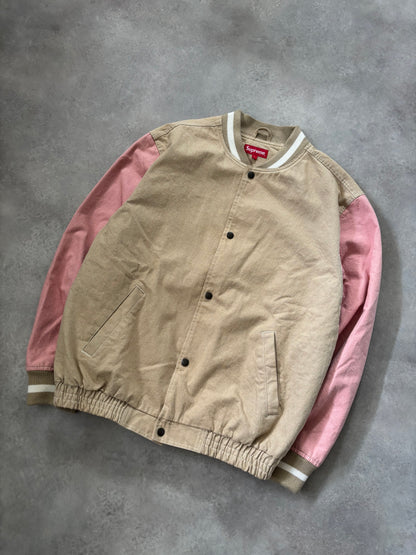 Supreme Denim Varsity Jacket (Str. L)