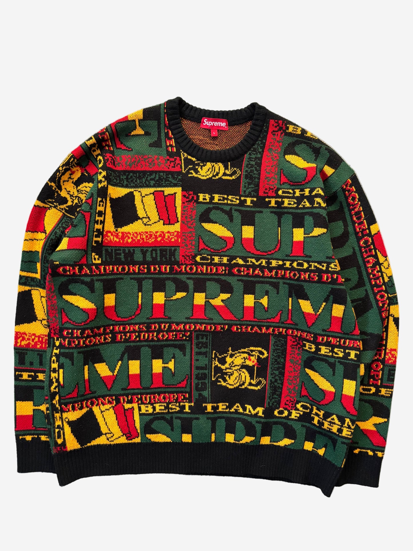 Supreme Scarf Sweater (Str. L)