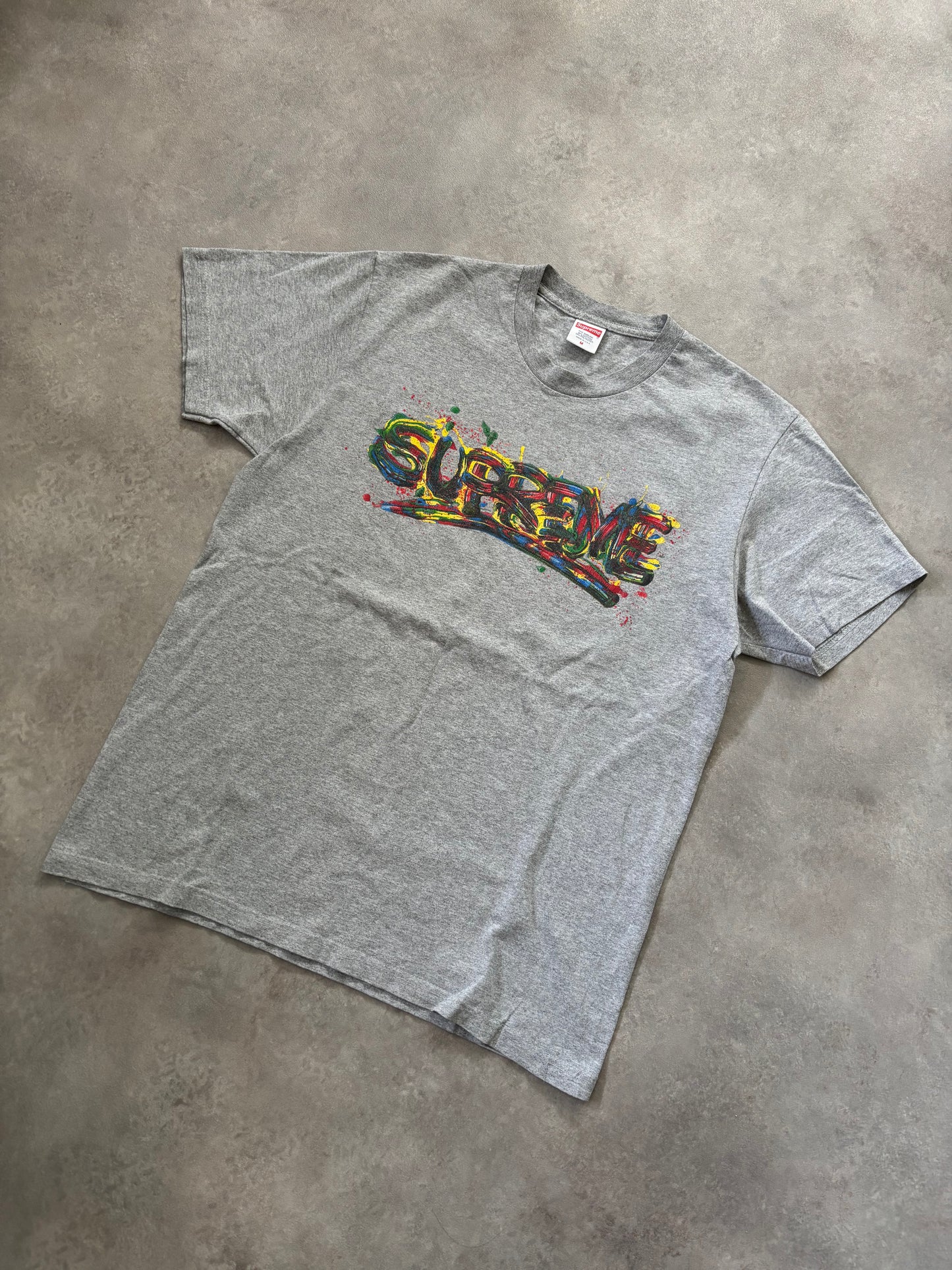 Supreme Paint Logo Tee (Str. M)