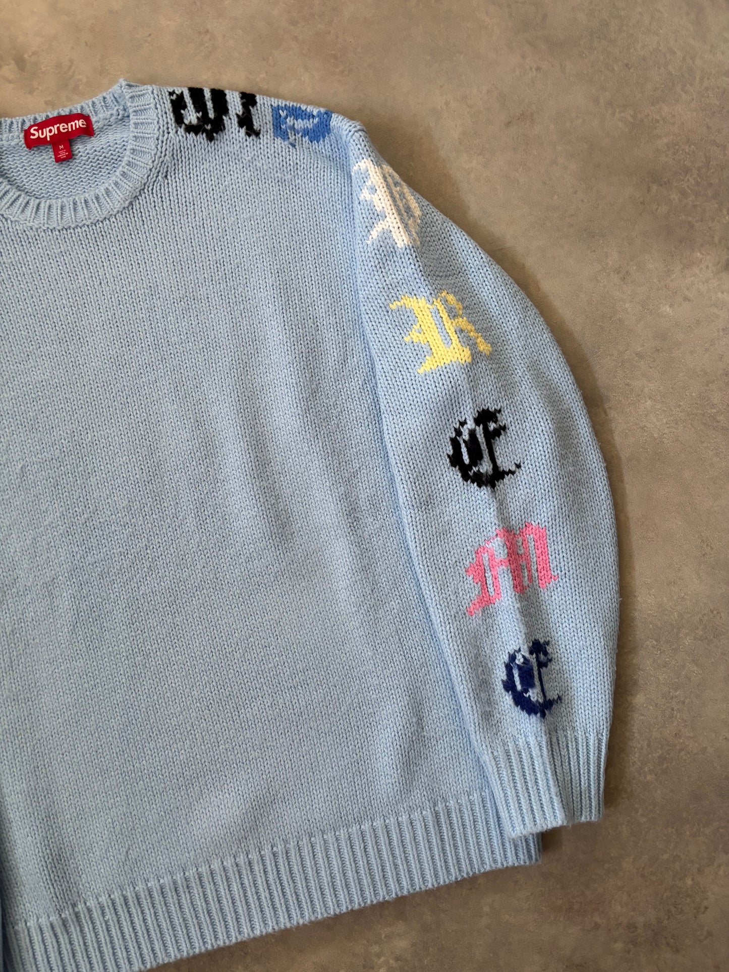 Supreme Old English Sleeves Sweater (Str. M)