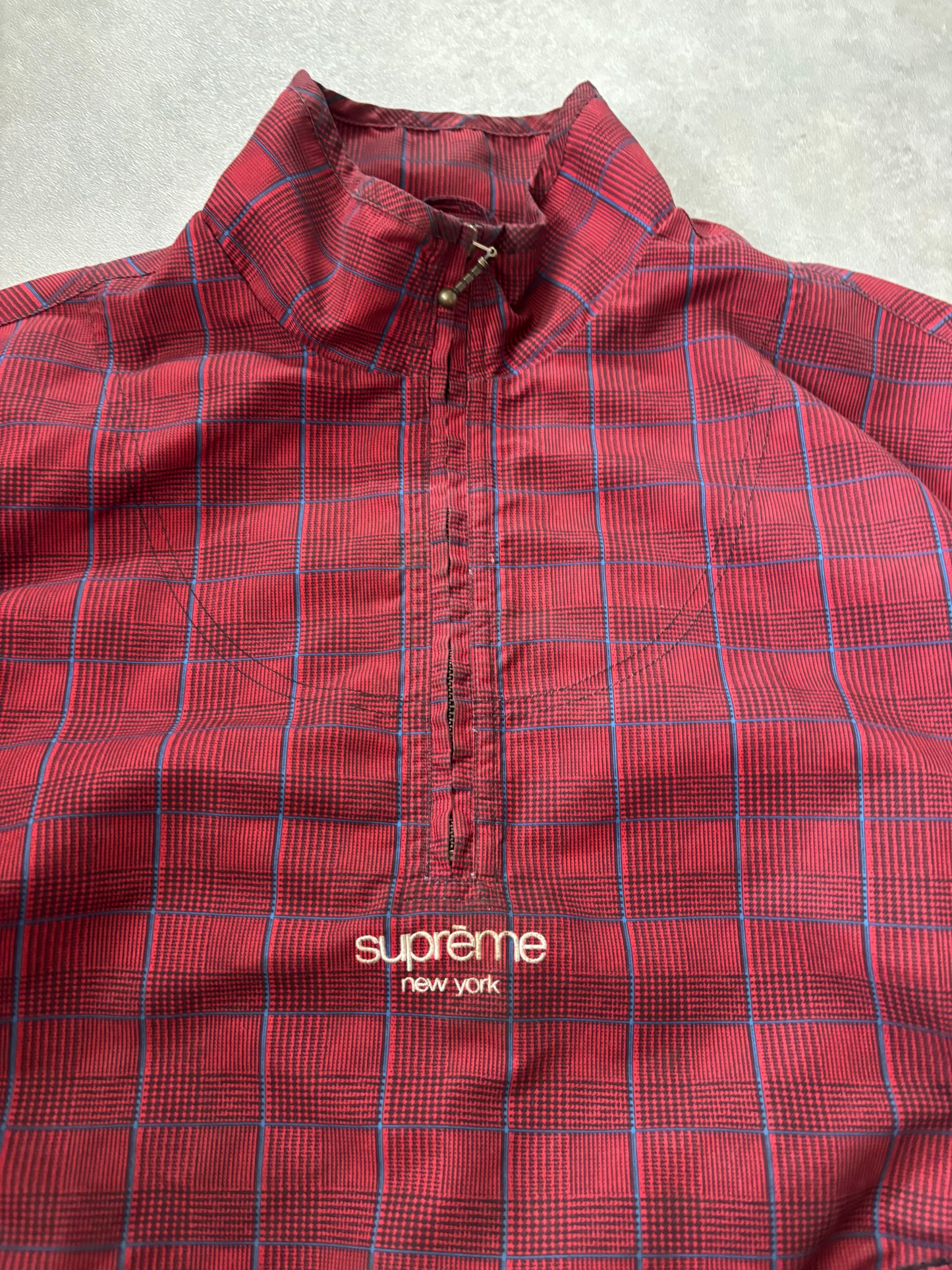 Supreme Track Half Zip Pullover (Str. M)