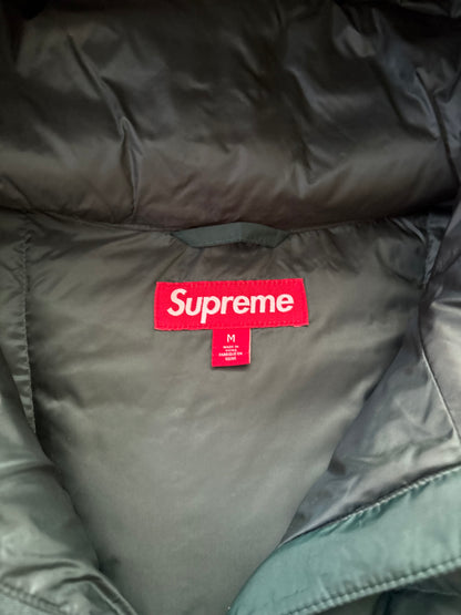 Supreme Micro Down Half Zip Hooded Pullover (Str. M)