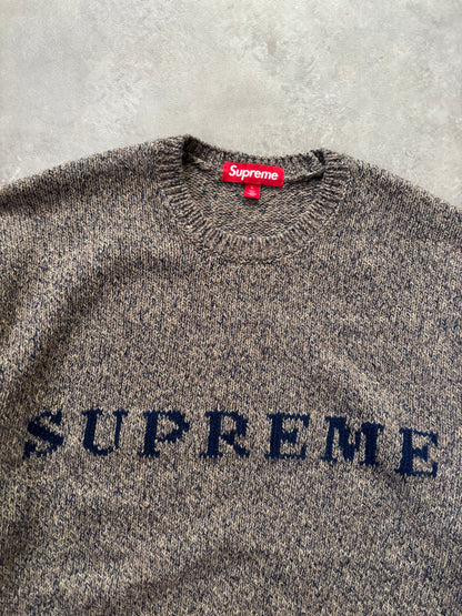 Supreme Contrast Logo Sweater (Str. L)