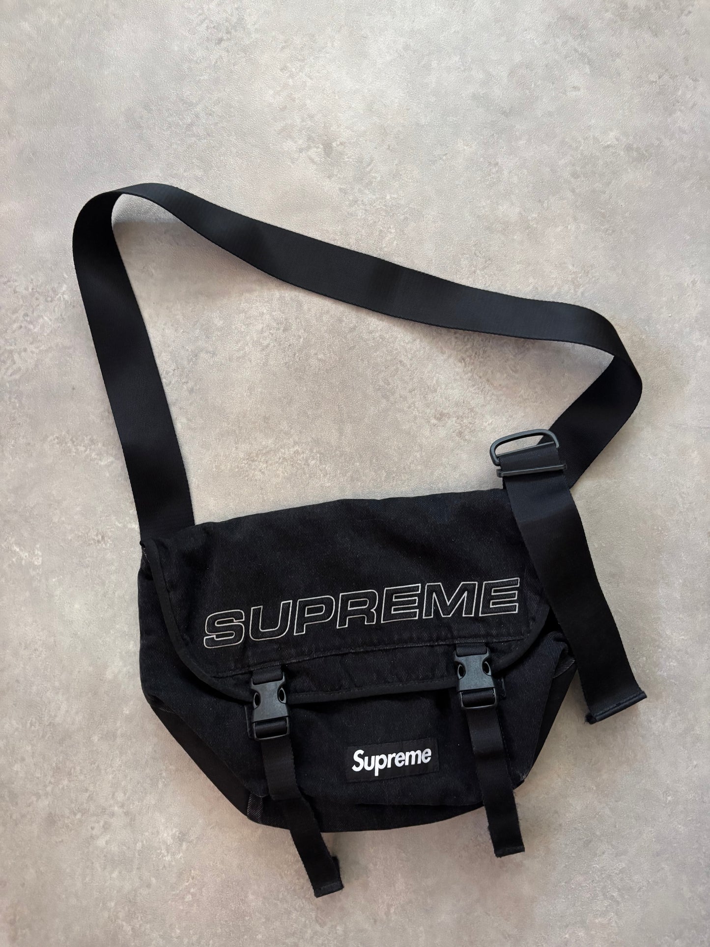 Supreme Denim Messenger Bag