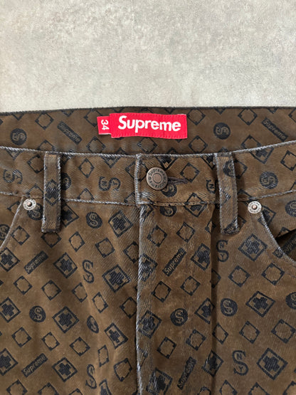 Supreme Flocked Loose Fit Jean (Str. 34)