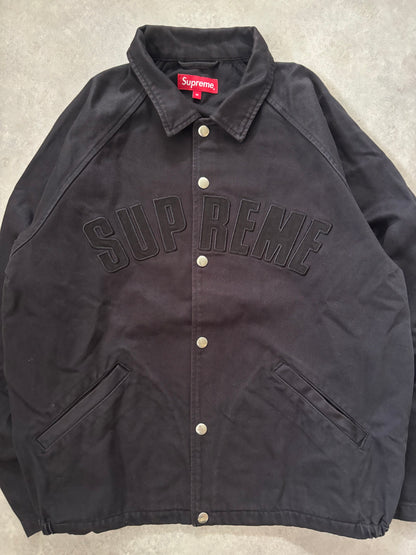 Supreme Snap Front Twill Jacket (Str. M)