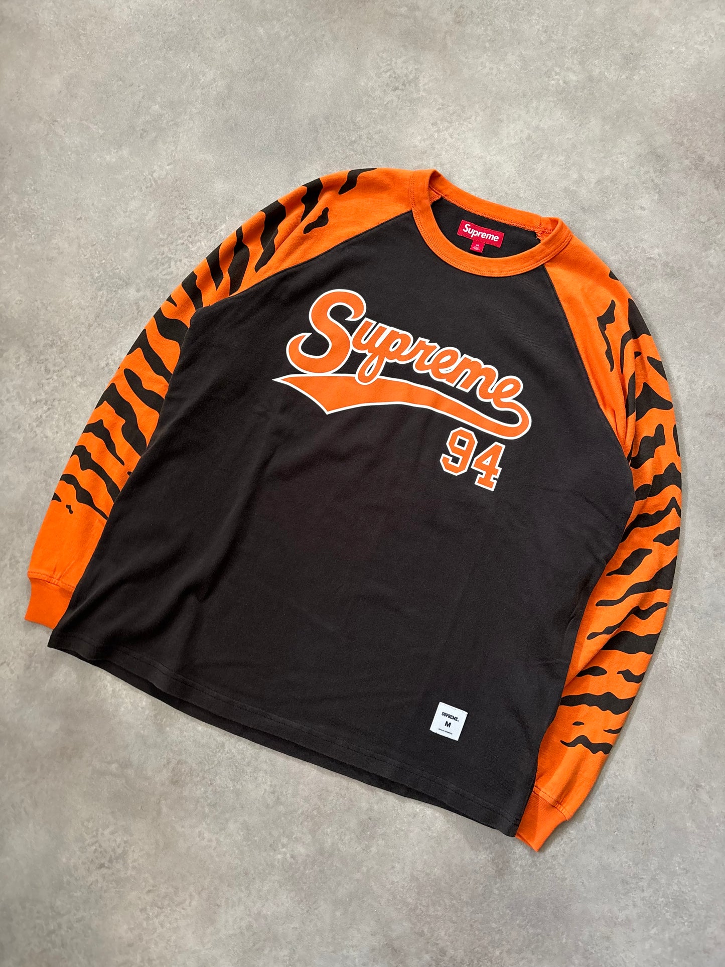 Supreme Tiger Raglan L/S Top (Str. M)