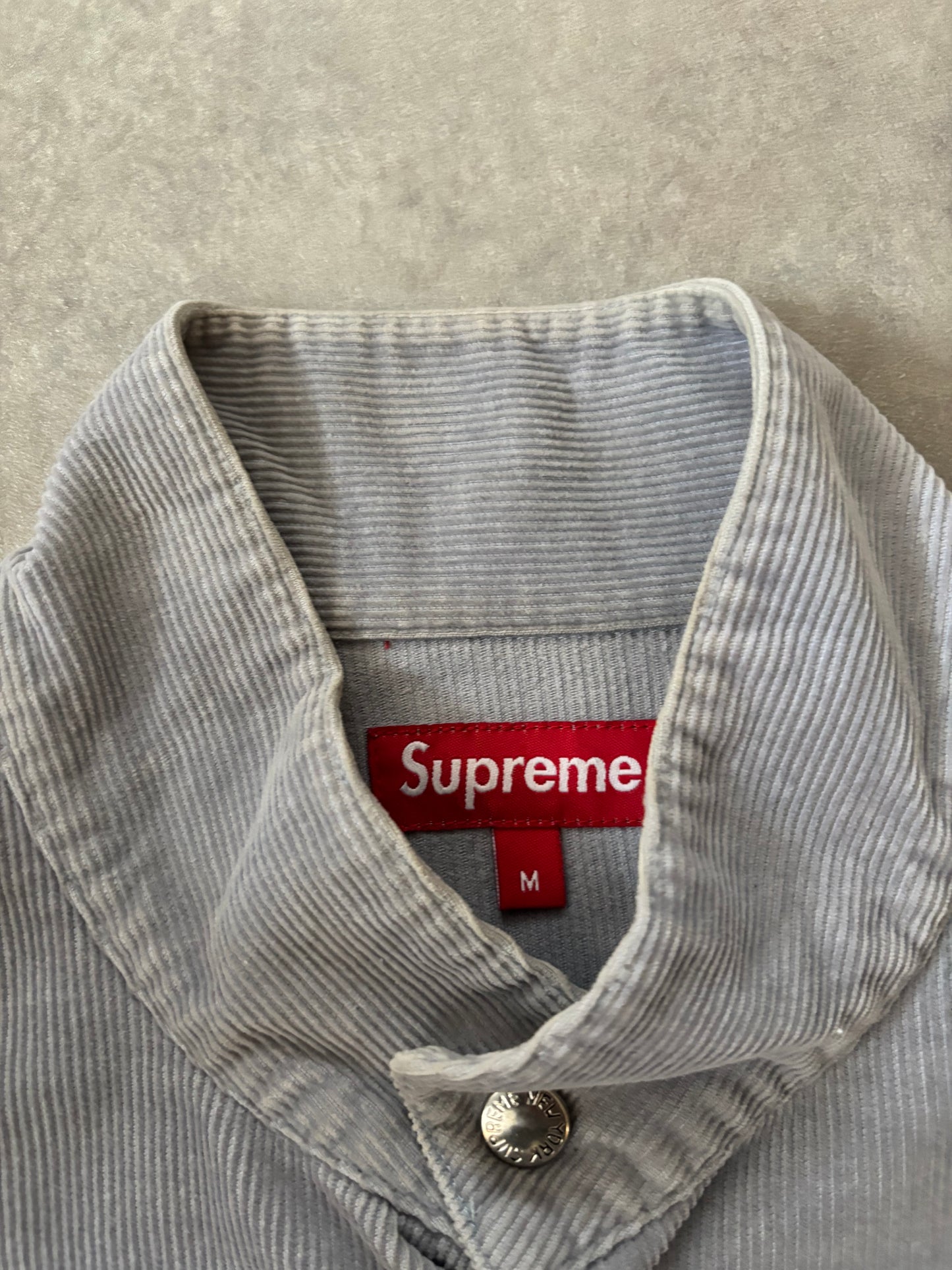 Supreme Corduroy Box Logo Pullover (Str. M)