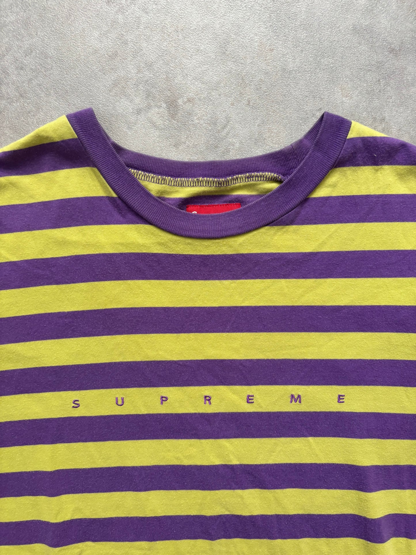 Supreme Striped Tee (Str. M)