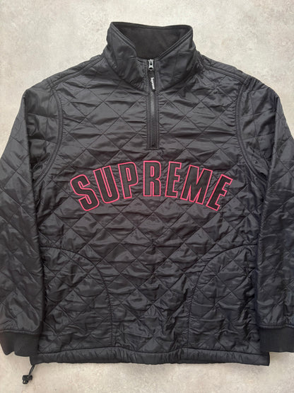 Supreme Arc Logo Quilted Half Zip Pullover (Str. M)